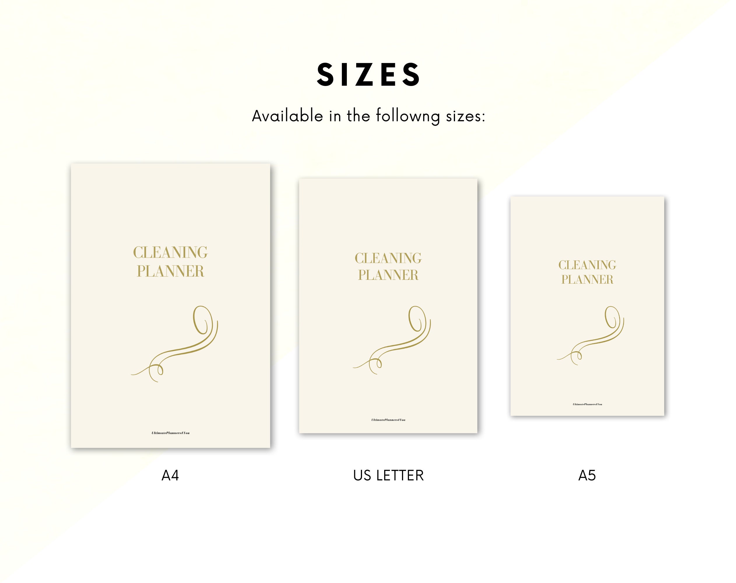 Printable Cleaning Planner | Cleaning Schedule | Cleaning Checklist | Weekly cleaning Schedule | Cleaning Planner PDF - Image 3